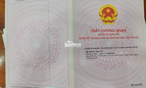 Bán đất Tây Ninh giá rẻ sẵn thổ cư mặt tiền đường nhựa