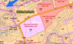 Bán đất ngay trục chính cổng Khu Công Nghiệp 5 sổ 1.259m2