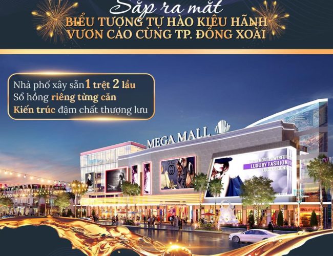 Bán nhà phố thương mại shophouse Thành Phố Đồng Xoài – Bình Phước