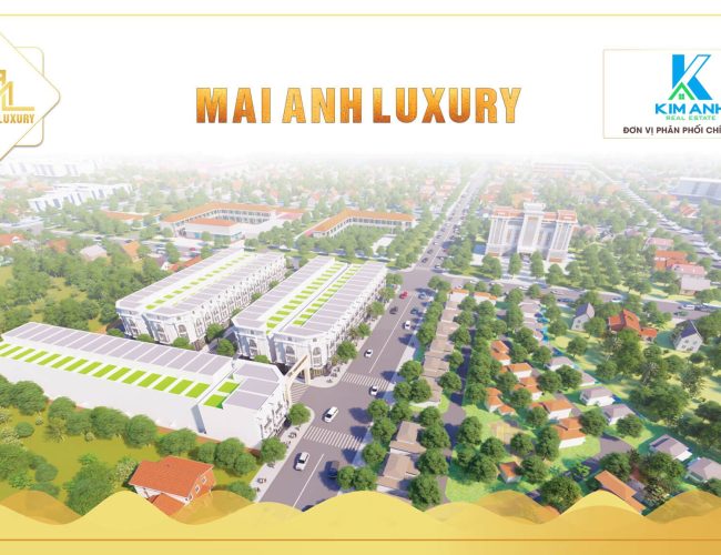 Dự Án Nhà Phố Mai Anh, Đã Xây Xong, Khu Sầm Uất